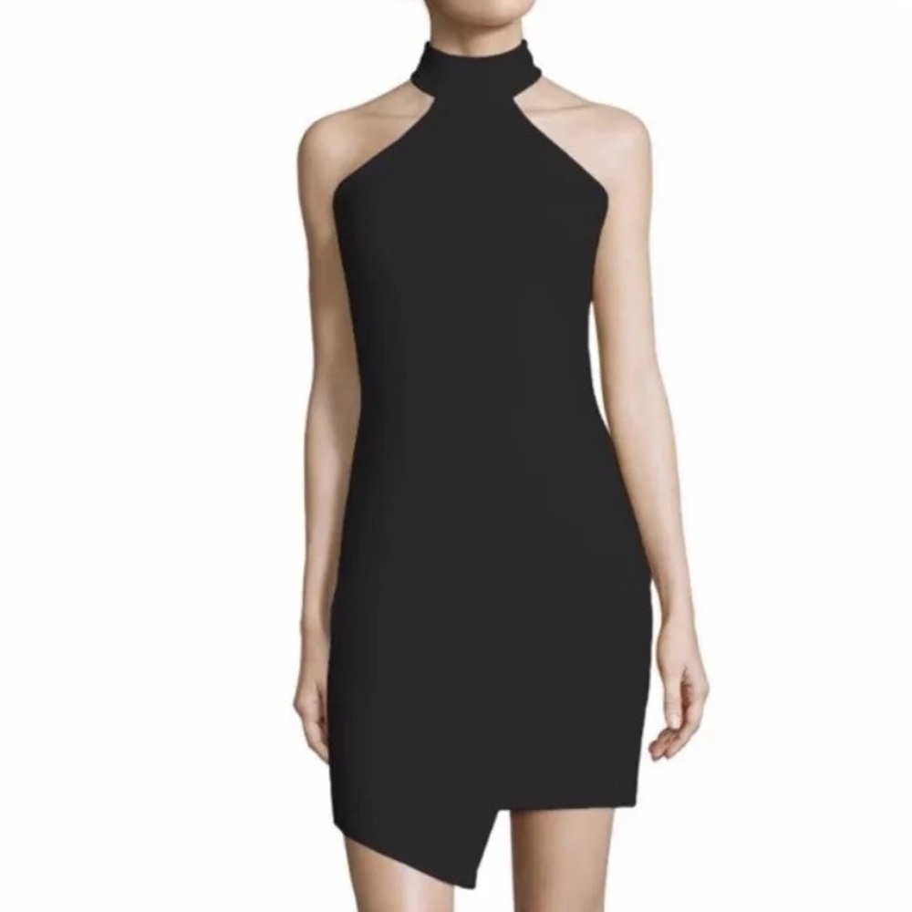 NEW Bailey 44 size M Foolish Games Mini High-neck Sleeveless Dress in Black